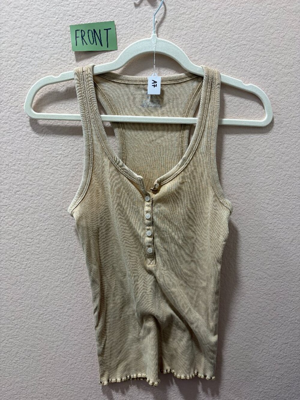 [AERIE] Yellow Top - X-Small